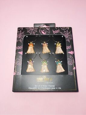Ghost Wine Charms Set - Multicolor